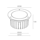 L&L LUCE E LIGHT - STRA1.0 37W 230V 40K 11 MS