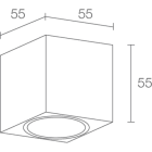 L&L LUCE E LIGHT - CUBE C 1.2 3W 350MA RGB 28 BIA CU12316ME