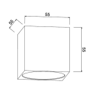 L&L LUCE E LIGHT - CUBE C 1.3 3W 350MA RGB 18 BIA