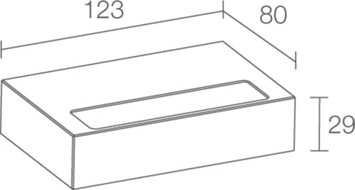 L&L LUCE E LIGHT - ELLA IN 1.0 7W 230VAC 3000K DIF CROM