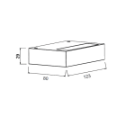L&L LUCE E LIGHT - ELLA IN 1.0 7W 230VAC 4000K DIF BIA