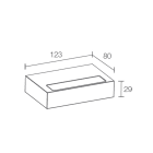 L&L LUCE E LIGHT - ELLA IN 1.0 7W 230VAC 2700K DIF BIA EA1010FDBN