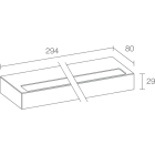 L&L LUCE E LIGHT - ELLA OUT 3.0 19W 230VAC 4000K DIF CORT EA30109DTT
