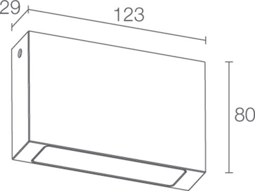 L&L LUCE E LIGHT - ELLO IN 1.0 7W 230VAC 3000K DIF VERDE EP10105D2N