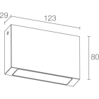 L&L LUCE E LIGHT - ELLO OUT 1.0 7W 230VAC 4000K DIF GRI EP10109DFT