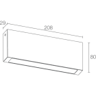 L&L LUCE E LIGHT - ELLO IN 2.0 13W 230VAC 4000K DIF VERDE EP20109D2N