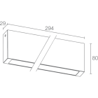 L&L LUCE E LIGHT - ELLO IN 3.0 19W 230VAC 4000K DIF BIA