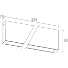 L&L LUCE E LIGHT - ELLO OUT 3.0 19W 230VAC 4000K DIF ANTR