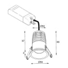 L&L LUCE E LIGHT - ESEM3.0 8W 230VAC 4000K 54 BIA