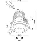 L&L LUCE E LIGHT - ESEM4.2 14W 230VAC 4000K 37 BIA