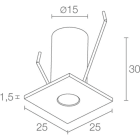 L&L LUCE E LIGHT - EYES1.2 1W 350MA 3000K 40 CROM