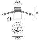 L&L LUCE E LIGHT - EYES3.1 6W 500MA 5000K 50 SAT