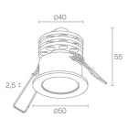 L&L LUCE E LIGHT - EYES3.7 6W 24VDC 4000K 24 CROM