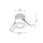 L&L LUCE E LIGHT - EYES3.7 6W 24VDC 4000K 24 SAT