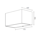 L&L LUCE E LIGHT - GEKO5.0 10W 230VAC 3000K DIF GRI