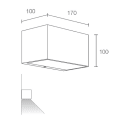 L&L LUCE E LIGHT - GEKO6.0 14W+14W 230VAC 2700K DIF BIA