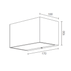 L&L LUCE E LIGHT - GEKO6.1 10W+10W 230VAC 3000K 30 GRI