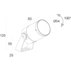L&L LUCE E LIGHT - GINKO2.4 HC 7W 24VDC 30K 9-36 ANTR GN240115R1H