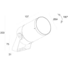 L&L LUCE E LIGHT - GINKO3.4 HC 15W24VDC 30K 8X66-36X70 COR GN340115R2T