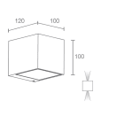 L&L LUCE E LIGHT - KOCCA1.2 7W 230VAC 4000K 70 GRIGIO