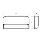 L&L LUCE E LIGHT - LIRA2.0 12W 230VAC 3000K ASIM BIA LR20105AE