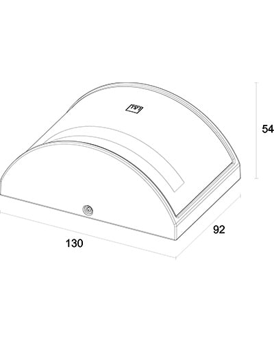 L&L LUCE E LIGHT - LYSS1.0 7W 230VAC 3000K 10X180 ANTR
