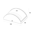 L&L LUCE E LIGHT - LYSS1.0 7W 230VAC 3000K 10X180 ANTR
