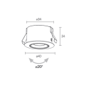 L&L LUCE E LIGHT - ESEM MINI 1.1 2W 500MA 2700K 27 ALL