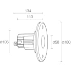 L&L LUCE E LIGHT - MOBY P1.1 10W 24VDC 4000K 35 VET MP11009MV