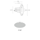 L&L LUCE E LIGHT - MOBY1.1 10W 24VDC 3000K 59 VET