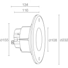 L&L LUCE E LIGHT - MOBY2.1 25W 24VDC 3000K 59 VET MY21005LV