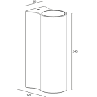 L&L LUCE E LIGHT - INTONO3.1 10W 230V 4000K 20 ANTR 0N NT3110000190MH