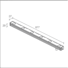 L&L LUCE E LIGHT - NEVA2.0 11W 24VDC 2700K 30 677MM