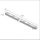 L&L LUCE E LIGHT - NEVA2.2 27W 24VDC 3000K 10X40 1758MM