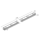 L&L LUCE E LIGHT - NEVA5.2 50W 24VDC RGB 26 1758MM