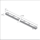L&L LUCE E LIGHT - NEVA5.2 50W 24VDC RGB 22X42 1758MM NV52006WA