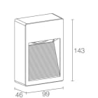 L&L LUCE E LIGHT - PASITO MINI1.2 HC 5W 24VDC 27K 150X90 A