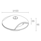 L&L LUCE E LIGHT - RONDO1.2 4W 24VDC 3000K RAD CORT