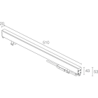 L&L LUCE E LIGHT - RIO1.1 6W 24VDC 2600K DIF 510MM RE1100FDB