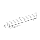 L&L LUCE E LIGHT - RIO2.4 38W 24VDC 2800K DIF 2010MM