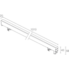 L&L LUCE E LIGHT - RIO SUB 1.2 12W 24VDC 2800K DIF 1010MM