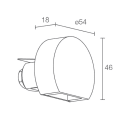 L&L LUCE E LIGHT - STEP OUTSIDE2.7 2W 24VDC 3000K DIF BIA