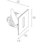 L&L LUCE E LIGHT - STEP OUTSIDE6.3 2W 500MA 3000K ASS SAT