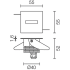 L&L LUCE E LIGHT - STEP OUTSIDE6.3 2W 500MA 4000K ASS BIA