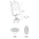 L&L LUCE E LIGHT - SIRI2.2 20W 24VDC RGBW 21 BIA SR22007SE