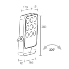 L&L LUCE E LIGHT - SIRI3.0 23W 230VAC 3000K 40 BIA SR30105LE