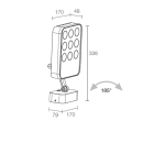 L&L LUCE E LIGHT - SIRI3.1 23W 230VAC 3000K 12 ANTR 10V