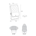 L&L LUCE E LIGHT - SIRI3.2 33W 24VDC RGBW 60X30 BIA SR32007XE