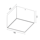 L&L LUCE E LIGHT - TAK1.1 10W 230VAC 4000K 70 GRI