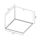 L&L LUCE E LIGHT - TAK1.1 18W 230VAC 3000K 10 BIA